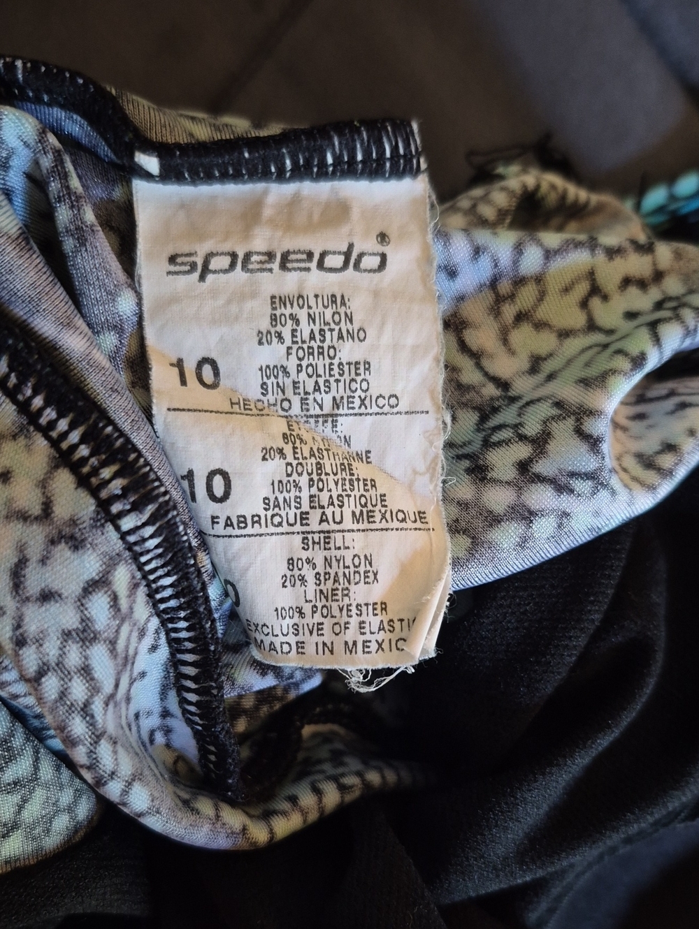 Speedo Swim Suit 1pc - Picture 4 of 4